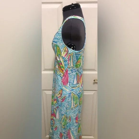 Lilly Pulitzer You Gotta Regatta Treena Maxi Dress - Picture 8 of 16